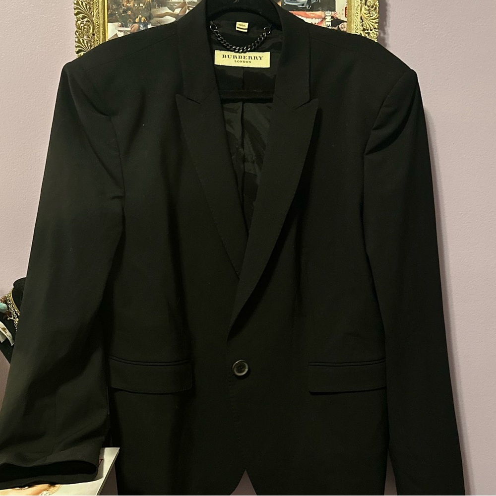 Burberry suit jacket